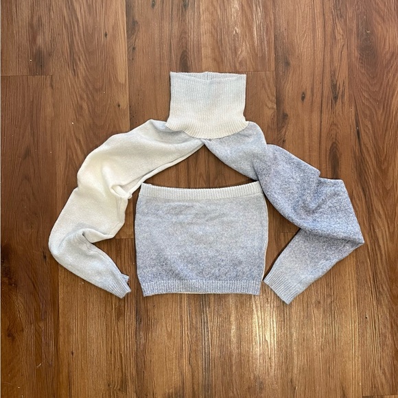 Princess Polly Sweaters - Princess Polly Blue Two Piece Sweater US size XS/S